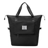 Foldable & Expandable Travel Gym Duffel Black color SKU reference