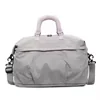25L Polyester Gym & Travel Duffel with Dry/Wet Pocket Gray color SKU reference