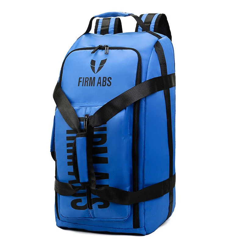 Sports Travel Backpack with Separate Shoe Compartment Navy color SKU reference