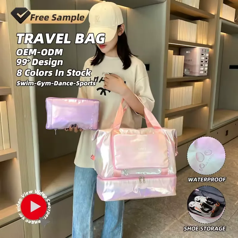 30L Oxford Weekender with Shoe Compartment and Small-Bag Reference product reference image