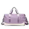 Large-Capacity Gym & Travel Duffel with Shoe Compartment Lilac color SKU reference