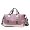 Large-Capacity Gym & Travel Duffel with Shoe Compartment Dark pink color SKU reference