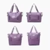 Expandable Dry/Wet Travel Duffel with Trolley Sleeve Purple color SKU reference