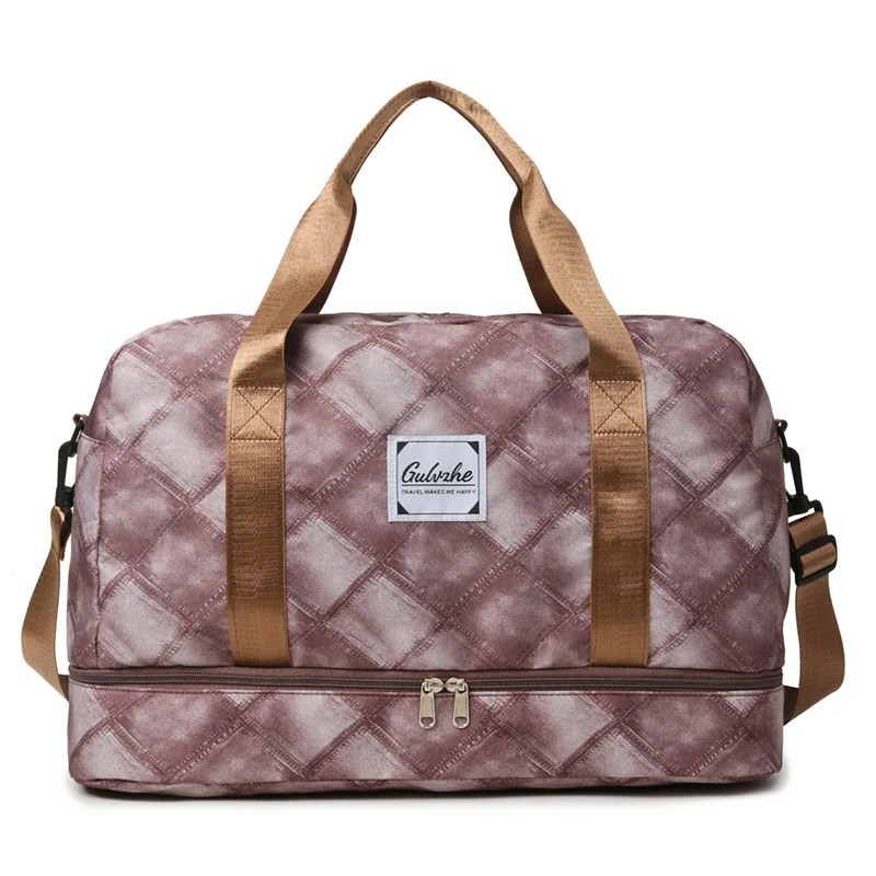 Oxford Overnight Duffel with Separate Shoe Storage Dark Khaki color SKU reference
