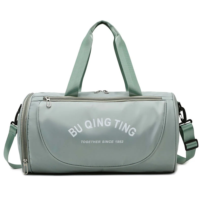 Oxford Weekender with Independent Shoe Compartment Light Green color SKU reference