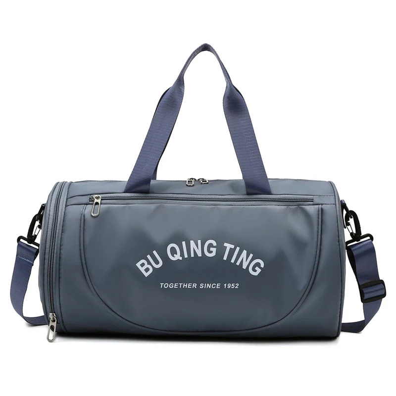 Oxford Weekender with Independent Shoe Compartment Sky Blue color SKU reference