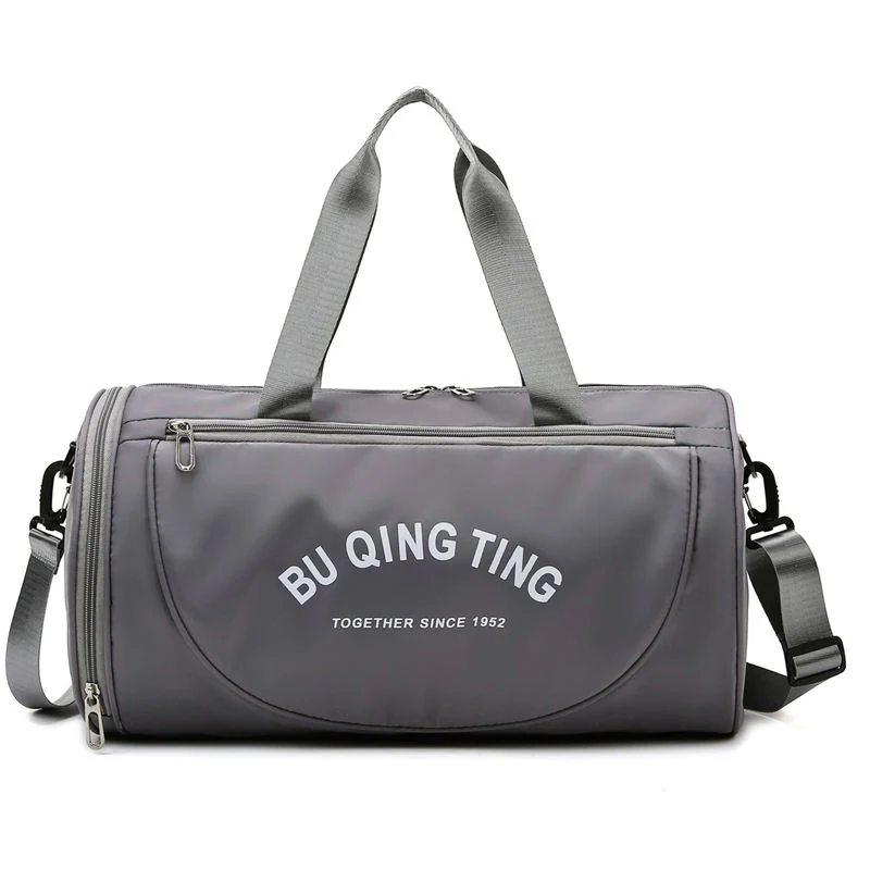 Oxford Weekender with Independent Shoe Compartment Gray color SKU reference