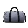 Nylon Travel Duffel with Side Pocket and Adjustable Strap Blue color SKU reference