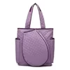 30L Oxford Racket Backpack with Anti-Theft Pocket Purple color SKU reference
