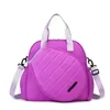 22 L Quilted Racket Sports Tote with Adjustable Strap Purple color SKU reference