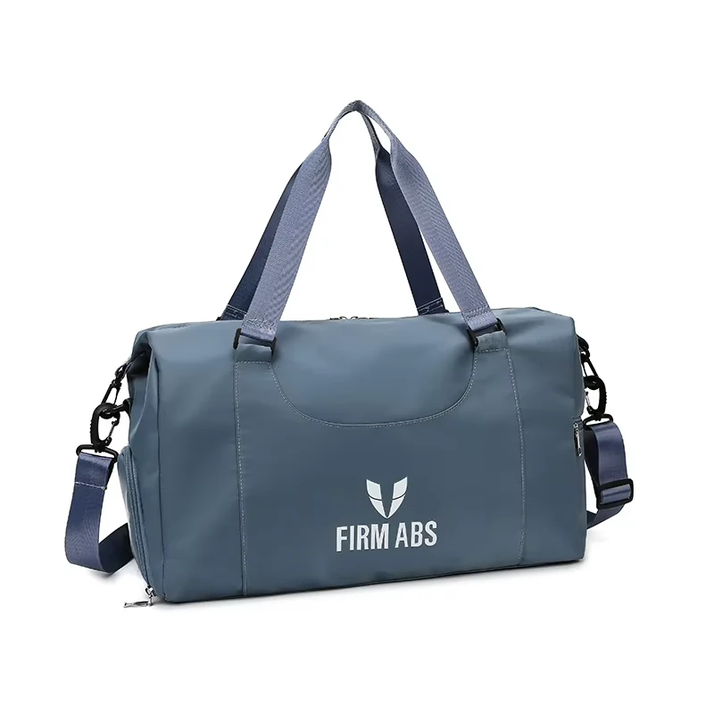 25L Travel Duffel Tote with Shoe & Wet/Dry Storage Black color SKU reference