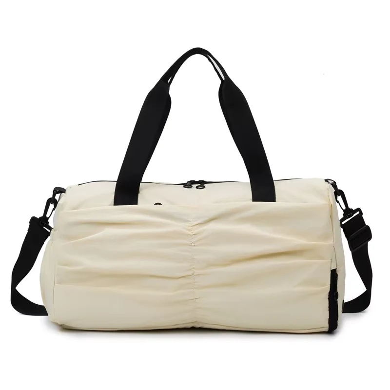 22L Gym & Travel Duffel with Shoe Compartment White color SKU reference