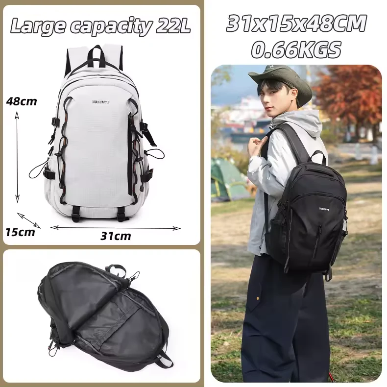 Nylon Sport and Travel Backpack with Three Carry Options product reference image