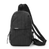 6L Nylon Sling Backpack with Adjustable Strap Black color SKU reference