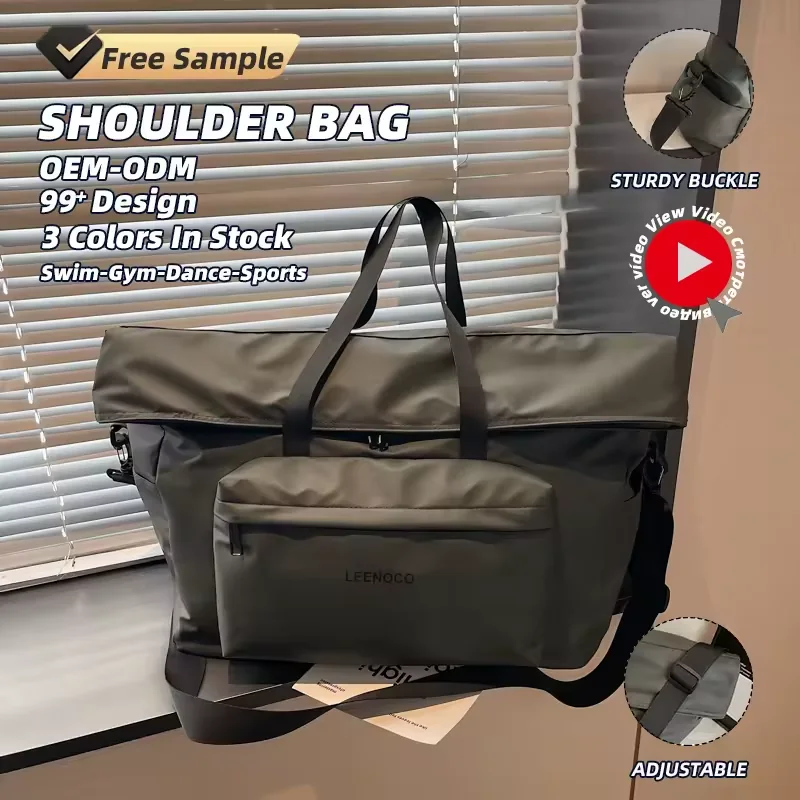Polyester Weekender with Luggage Pass-Through and Storage Pockets product reference image