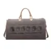 Travel Duffel with Dry-Wet Pocket and Adjustable Strap Gray color SKU reference