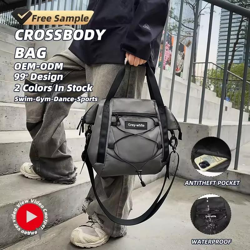 14L Nylon Sport and Travel Crossbody Bag product reference image