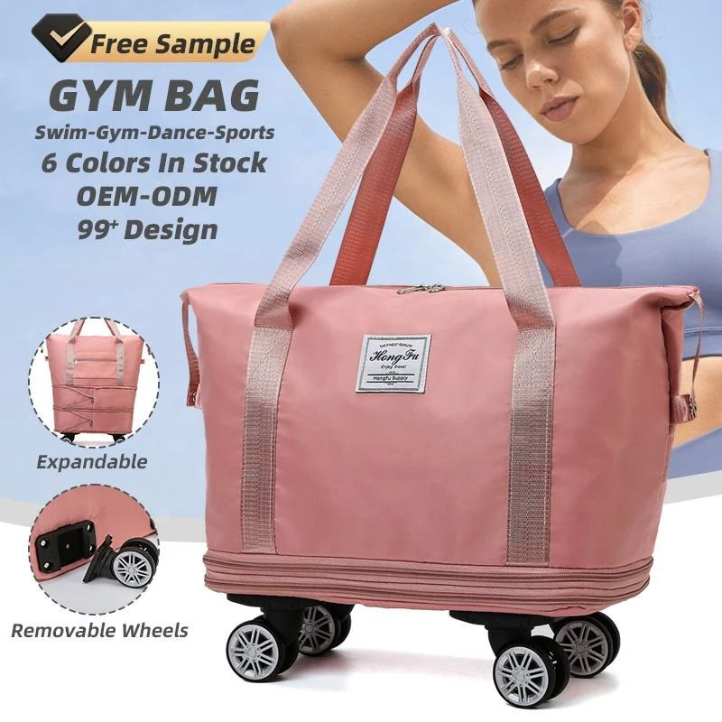 Expandable Oxford Travel Duffel with Modular Carry Options product reference image