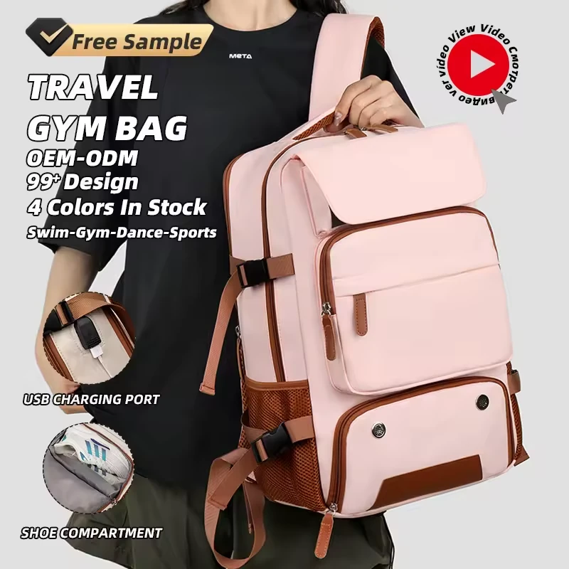 20L Oxford Expandable Carry-On Backpack for Travel product reference image
