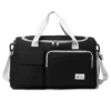 Large-Capacity Dry/Wet Travel Duffel with Shoe Compartment Black color SKU reference