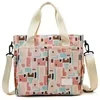 Printed Mother & Baby Travel Tote with Insulated Pocket Pattern 1 color SKU reference