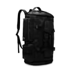 Large-Capacity Dry/Wet Gym Duffel Backpack with Shoe Compartment Black color SKU reference