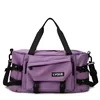 Large-Capacity Dry/Wet Weekender Gym Duffel Purple color SKU reference