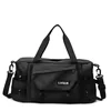 Large-Capacity Dry/Wet Weekender Gym Duffel Orange color SKU reference