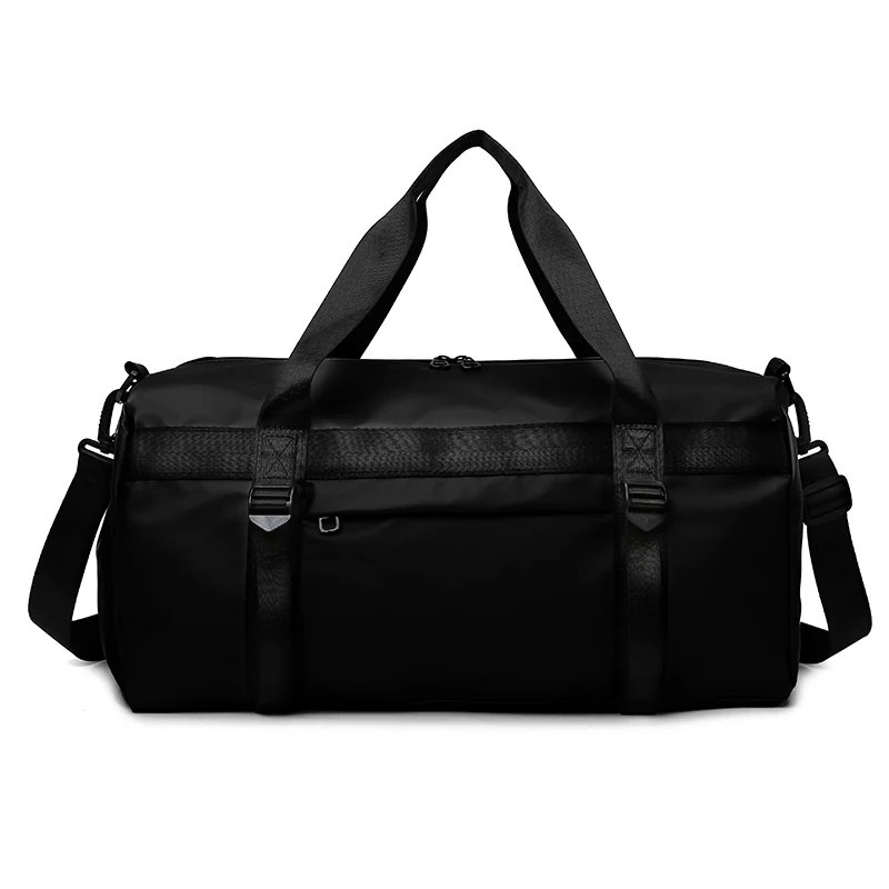 Yoga Weekender Duffel with Fixed Mat Strap and Shoe Compartment Khaki color SKU reference