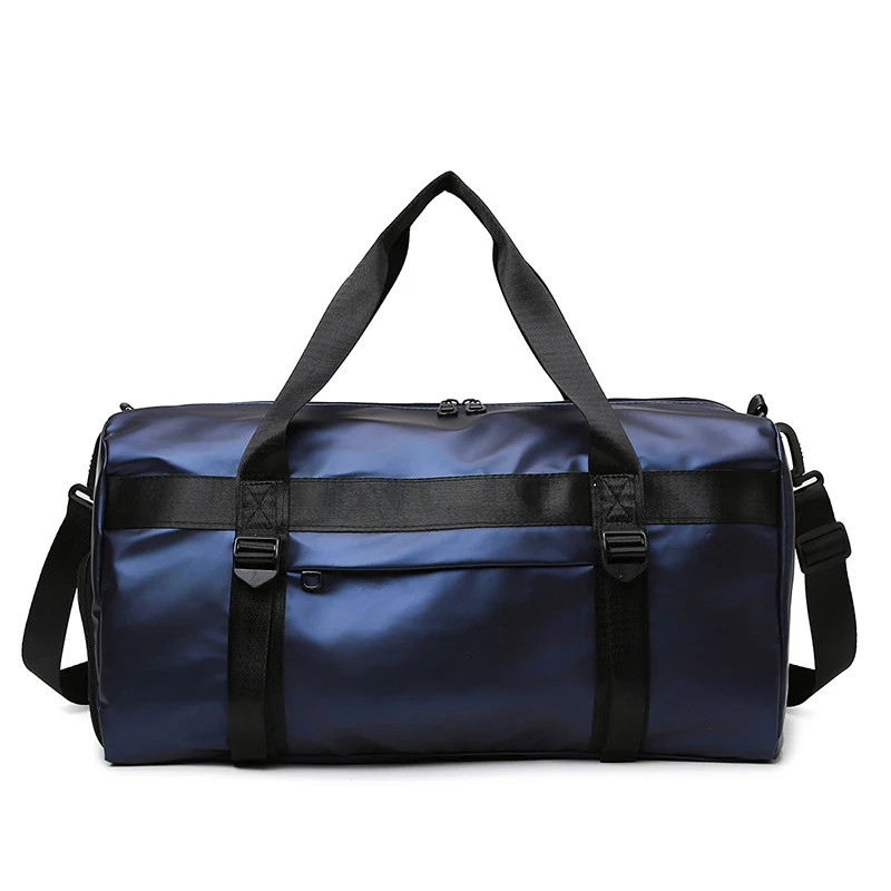 Yoga Weekender Duffel with Fixed Mat Strap and Shoe Compartment Burgundy color SKU reference