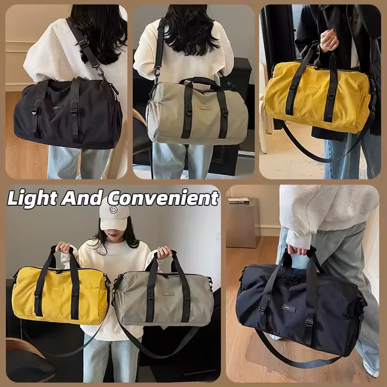 25L Travel Duffel with Side Pockets and Removable Strap product reference image