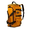 Heavy-Duty Weekender Backpack with Shoe Compartment Orange color SKU reference