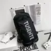 Business Travel Backpack Duffel with Independent Shoe Pocket Black color SKU reference