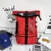 Oxford Student Travel Backpack with Independent Shoe Pocket Red color SKU reference