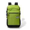 Nylon Travel Backpack with Two-Way Zip and Side Pocket Yellow color SKU reference