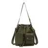 8L Oxford Crossbody Bag with Front Pocket and Buckle Detail Color option 03 color SKU reference