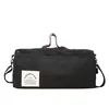 31L Canvas Travel & Gym Duffel with Anti-Theft Pocket Black color SKU reference