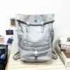 Oxford Reflective Travel Backpack with Shoe Compartment Gray color SKU reference