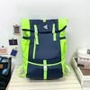 Oxford Reflective Travel Backpack with Shoe Compartment Green color SKU reference