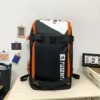 Oxford Travel Backpack with Shoe Compartment Orange color SKU reference