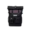 Reflective Oxford Gym Duffel with Multi-Pocket Storage Black color SKU reference