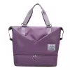 Oxford Travel Duffel with Shoe Compartment in 16 Colors Purple color SKU reference
