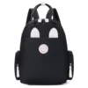 Oxford Maternity Backpack with Insulated Bottle and Wet/Dry Pockets Black color SKU reference