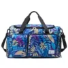 Oxford Travel Duffel with Shoe and Wet/Dry Compartments Blue color SKU reference