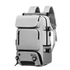 18L Rolling Nylon Travel Backpack with Shoe Compartment and USB Port Color option 05 color SKU reference