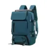 18L Rolling Nylon Travel Backpack with Shoe Compartment and USB Port Color option 06 color SKU reference