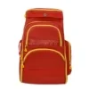 Oxford Travel Backpack with Side Zip Pocket Red color SKU reference