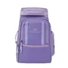 Oxford Travel Backpack for Hiking & Cycling Purple color SKU reference