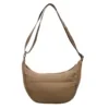 4L Polyester Crossbody Bag with Front Pocket Khaki color SKU reference