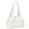 Women's Mini Gym Duffel with Wet/Dry Pocket White color SKU reference